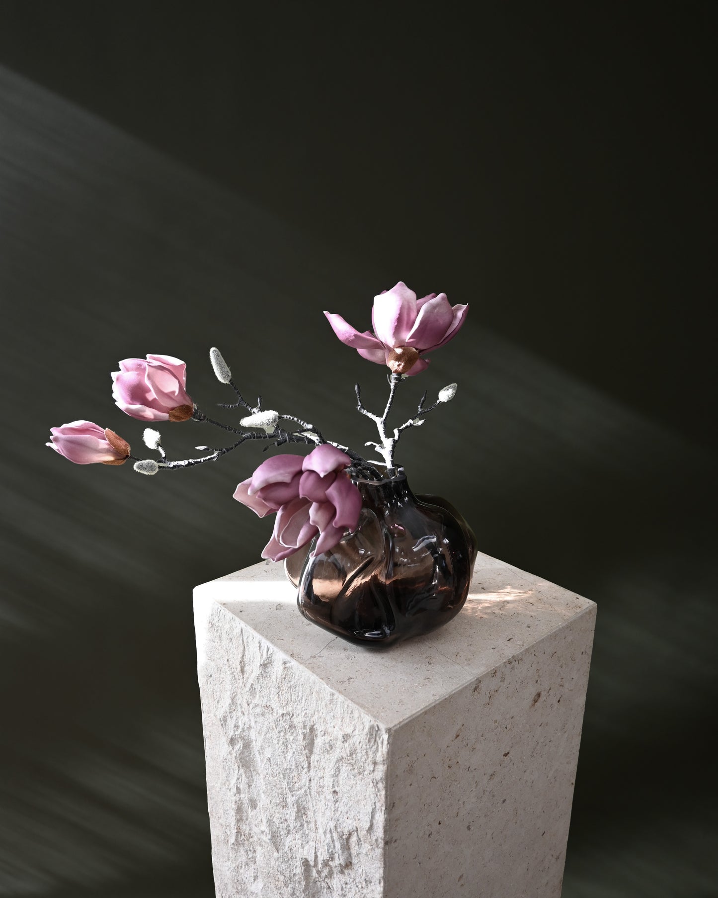 Wabi Vase, Mini - Smoked Forest